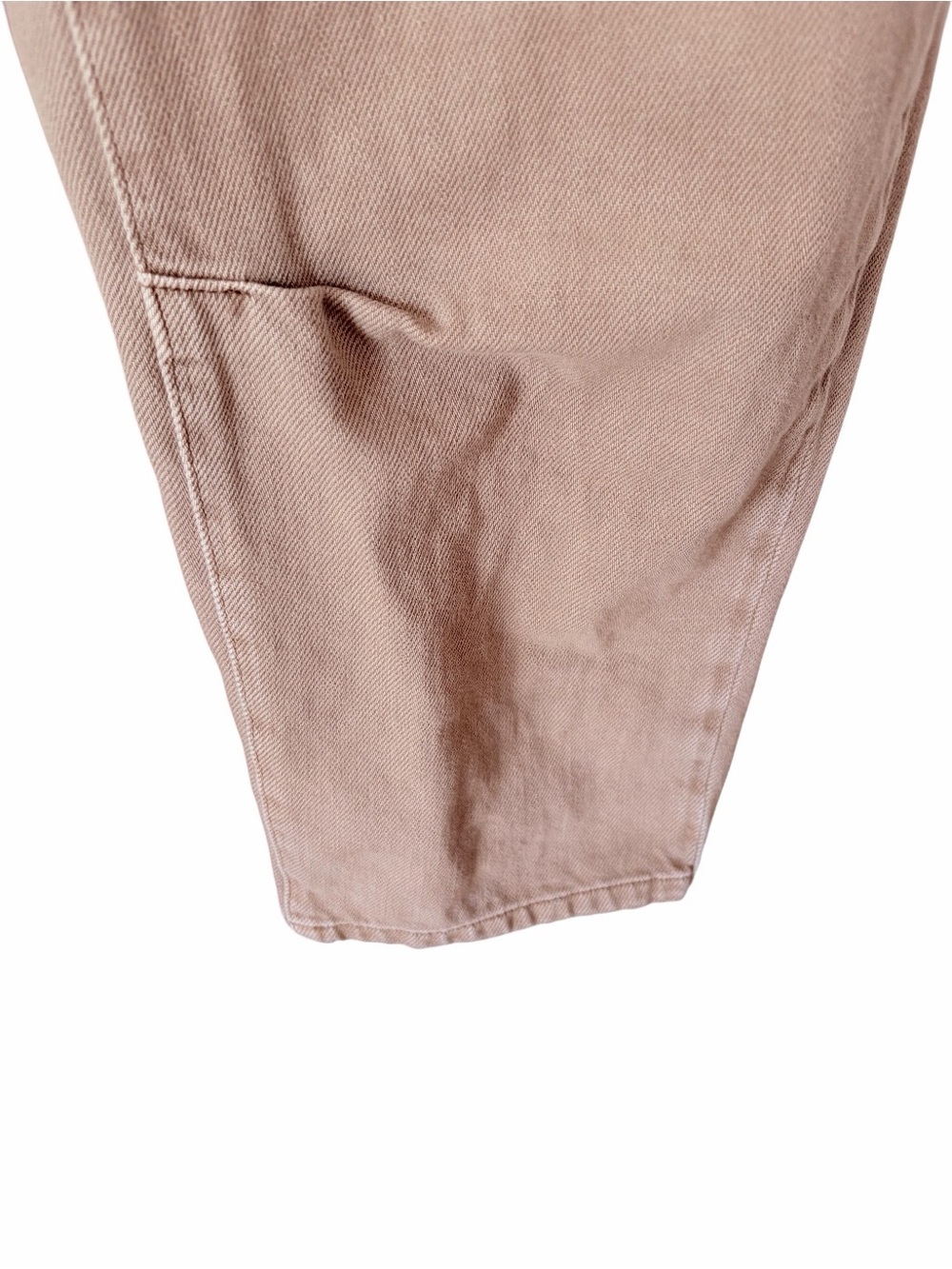 Free People We The Free Oska Relaxed Fit Jeans size 28 Tan Button Front - Picture 2 of 9